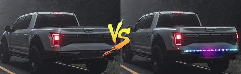 DIBMS Upgraded RGB Fall Warning Signal Driving Light Strip 60-Inch LED Strip for Customizable Ambient Lighting, Decorative Use, and Fall Warning Symbols