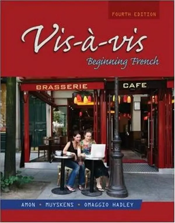 USED-Vis-à-vis: Beginning French, Fourth Edition by Evelyne Amon (Hardcover)