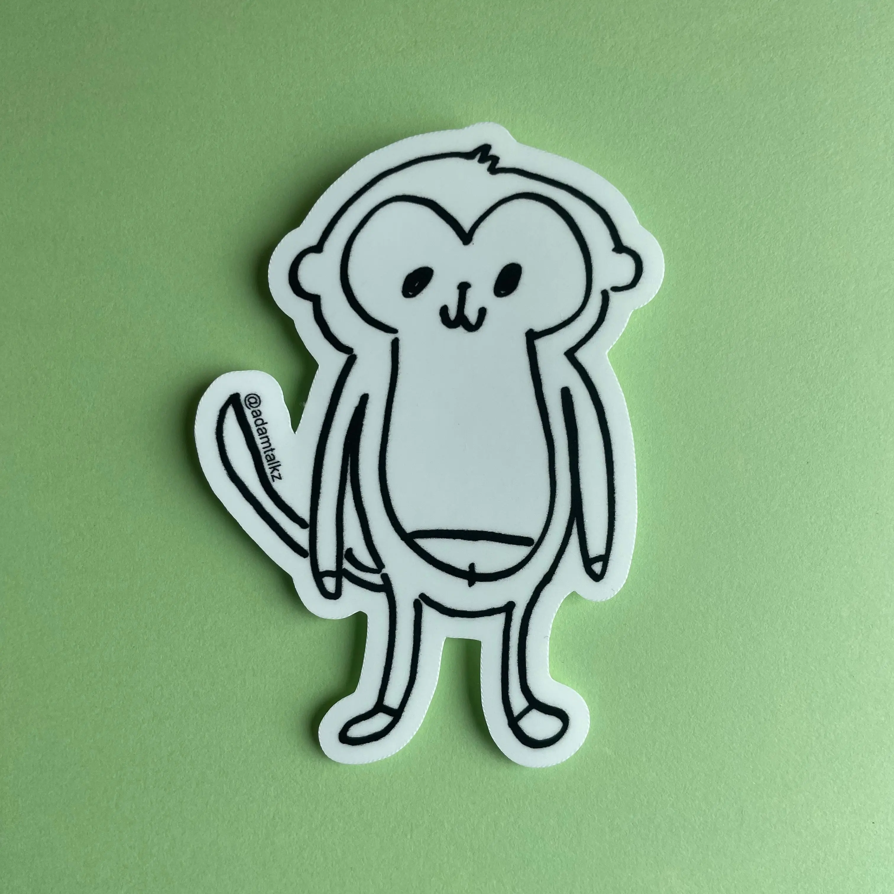 Monkey Sticker Monkey Sticker