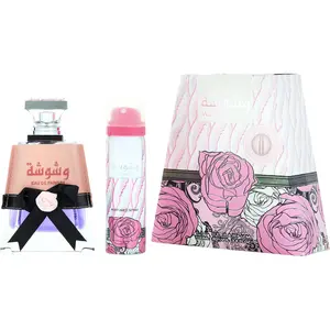 Lattafa Washwashah Set-Eau De Parfum Spray 3.4 Oz & Deodorant 1.6 Oz For Unisex