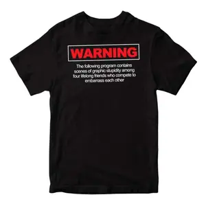 WARNING Intro Impractical Jokers Unisex T-Shirt – Comedy Show Cotton Tee