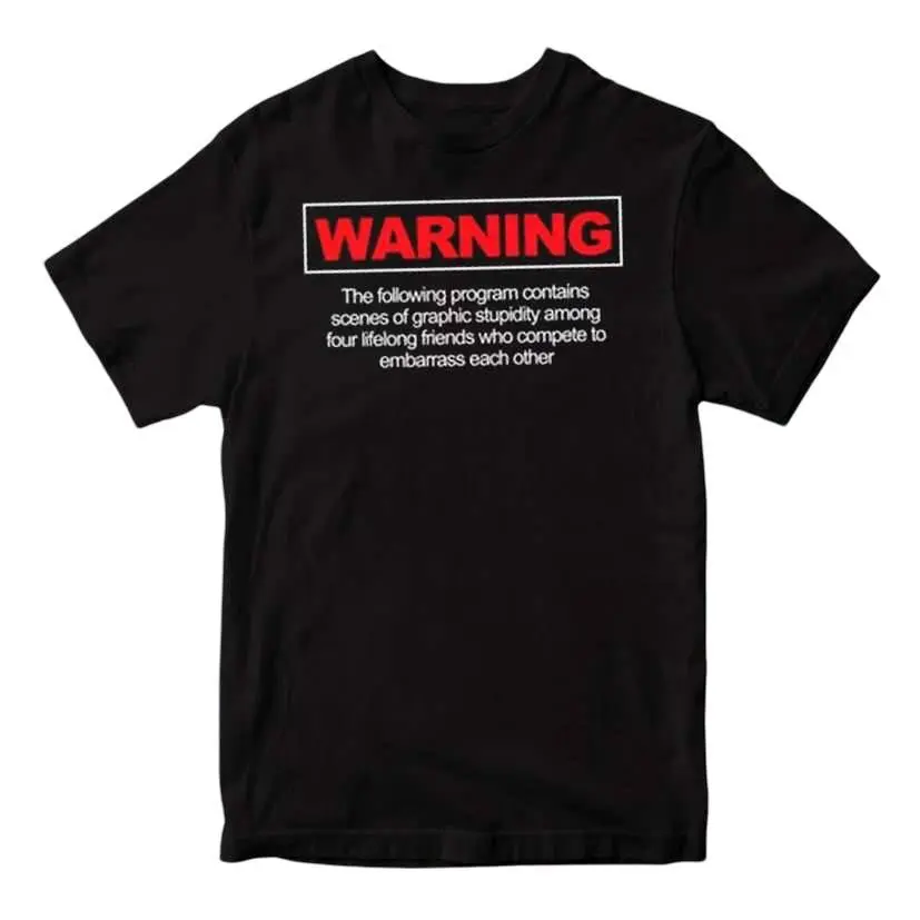 WARNING Intro Impractical Jokers Unisex T-Shirt – Comedy Show Cotton Tee