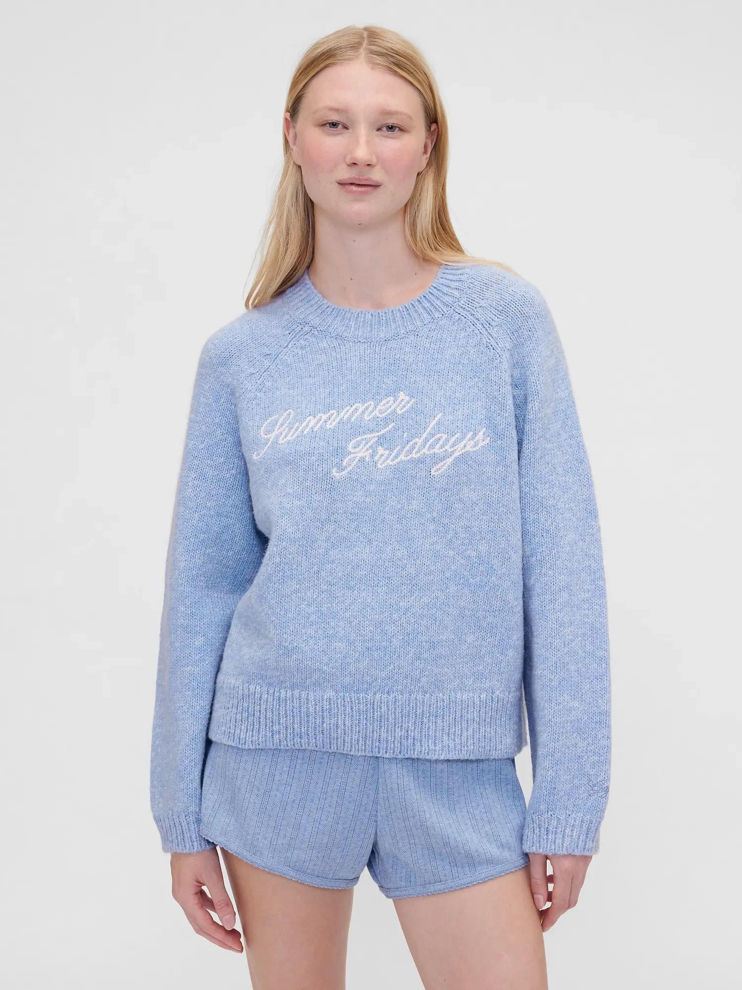 Gap Women's × Summer Fridays Oversized Logo Sweater