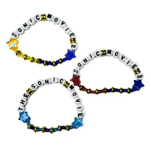 SONIC MOVIE THEMED - FRIENDSHIP BRACELETS