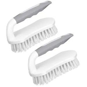 Kitchen Cleaning Brush, Multi-surface Cleaning Brush for Tile Grout, Carpets & Bathroom Surfaces, Household Cleaning Tool