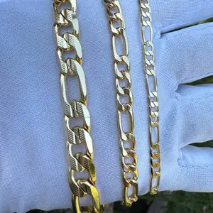 Figaro Chain Bracelet for him or her