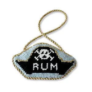 Rum Decanter Tag Needlepoint Canvas