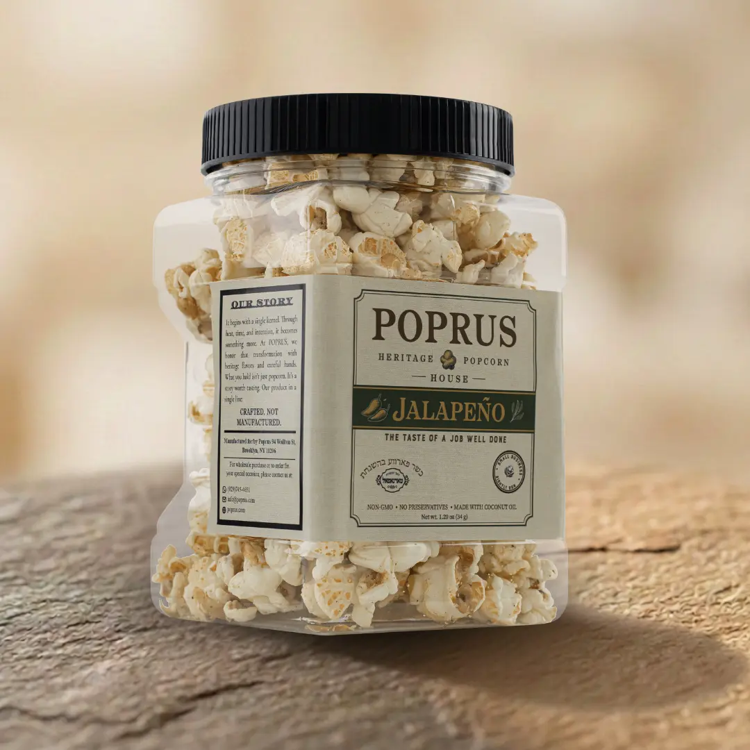 Poprus - Jalapeño Flavored Popcorn
