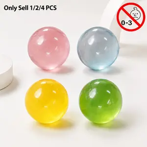 2 PCS Squishy Stress Balls – Malleable Clear Jelly Bubblegum Texture, Slow Rising, Non-Sticky, Easy To Clean, Perfect For Work, Study, Or Relaxation, Sensory Stress Reliever