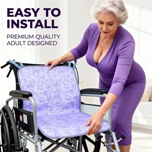 Senior Incontinence Pad, Waterproof Non-Slip Wheelchair Cushion, Easy Care, Suitable for Elderly and Disabled