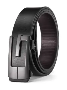Men's Alloy Automatic Buckle Belt, Fashion Casual Style, Versatile Denim Jeans, Business Commute Essential, Perfect Gift