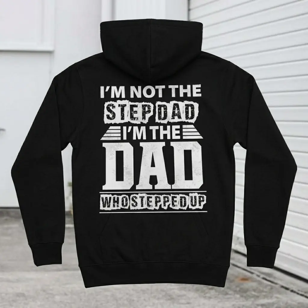I'm Not The Step Dad I'm The Dad Who Stepped Up Hoodie & T Shirt