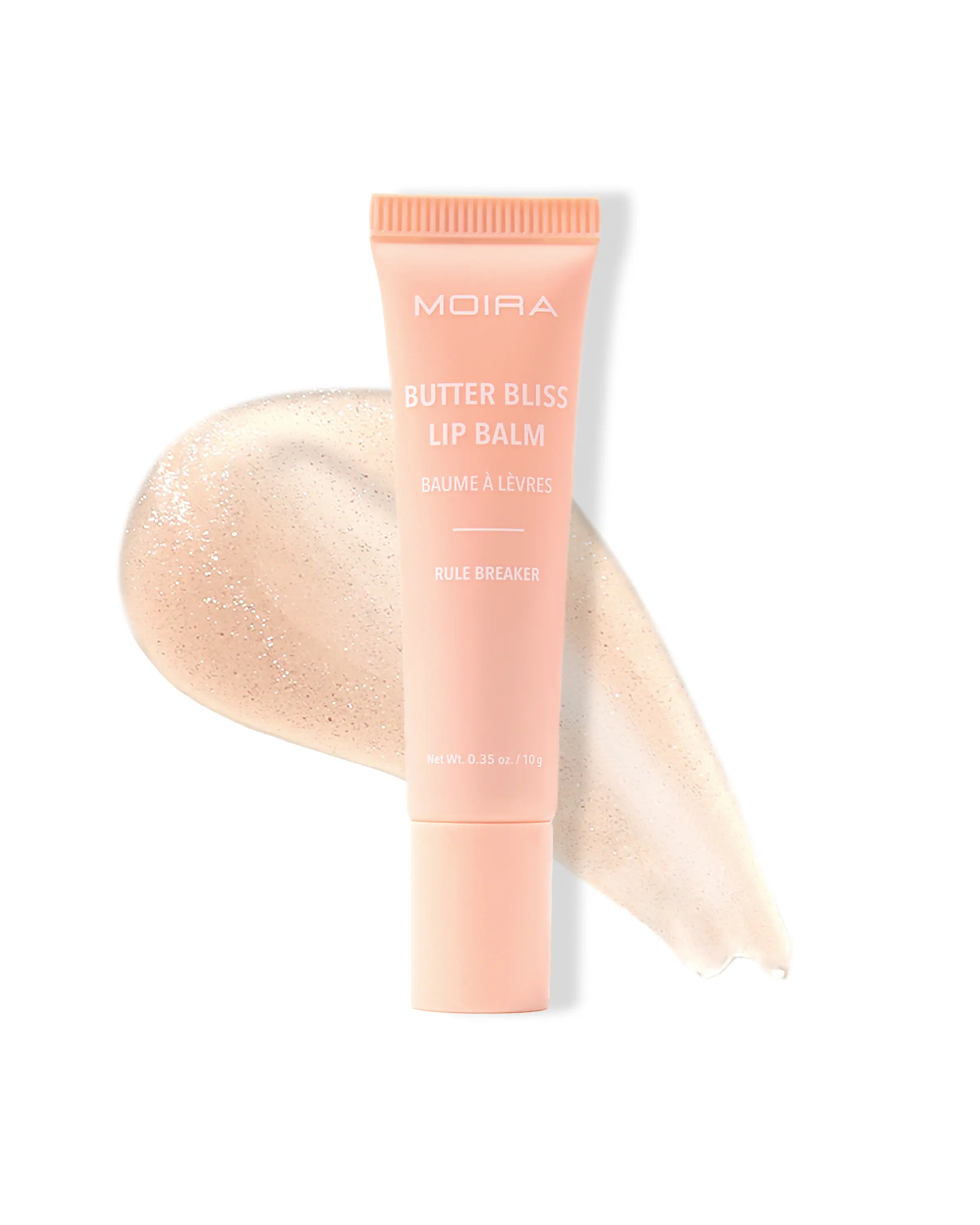 MOIRA | Butter Bliss Lip Balm (006, Rule Breaker) | Hydrating Glossy Lip Balm with Shea Butter, Jojoba & Meadowfoam Oils | Nourishing Lip Care