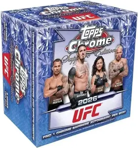 2026 Topps Chrome UFC Sapphire Edition Hobby Box