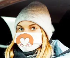 Corgi Butt Face Mask Washable / Protective Masks / Reusable Mask / Adult Masks / Face Masks / Funny masks / Butt Dog Mask