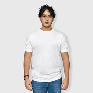 Sublimation White Polyester Tee - Adults and Kids