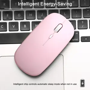 Silent Ultra-Thin Wireless Laptop Mouse, Ergonomic Portable Design, Dual-Hand Use, Compatible with Laptops/tablets, Bluetooth-compatible Connection Only