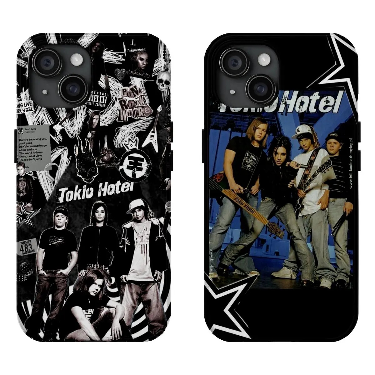 Fashion Band T-Tokio H-Hotel Y2K Classic INS Phone Case for IPhone 17 16 15 14 13 12 11 Pro Max Plus Air Protective Drop-proof Gift Unique Design