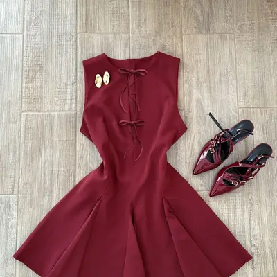burgundy dress tumblr Tilly