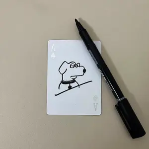 Blank playing cards drawing writing, card games magic array patterns holiday gifts DIY - 2 decks