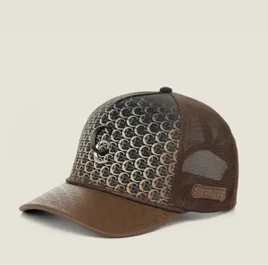CUADRA PREMIUM MONOGRAM BROWM CAP