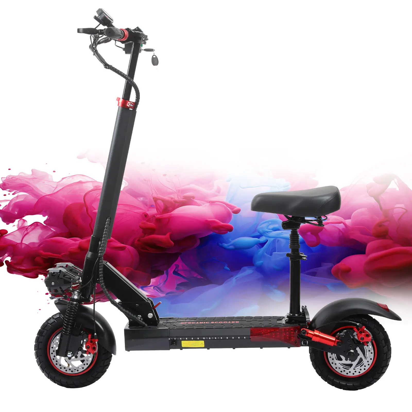 YVR J01 Electric Scooter 800W 28MPH Speed 10-inch Pneumatic Wheels 48V15AH E-scooter with Seat for Enhanced Comfort and Performance