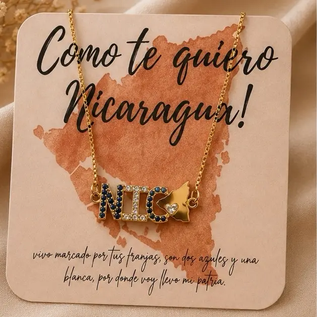 Nic️️a Necklace, Acero Inox