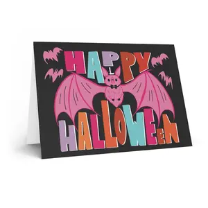 Happy Halloween Greeting Card / Blank Cards / Fun Halloween Cards