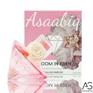 Asaabiq BLOOM IN EDEN 2.4oz/70ml It Is Presented in a Stylish Bottle And Comes in a Beautiful Gift Box. Perfect for Gifting During Celebrations, It Serves As a Wonderful Option to Express Heartfelt Emotions with Its Artistic Design And Sophisticated Scent