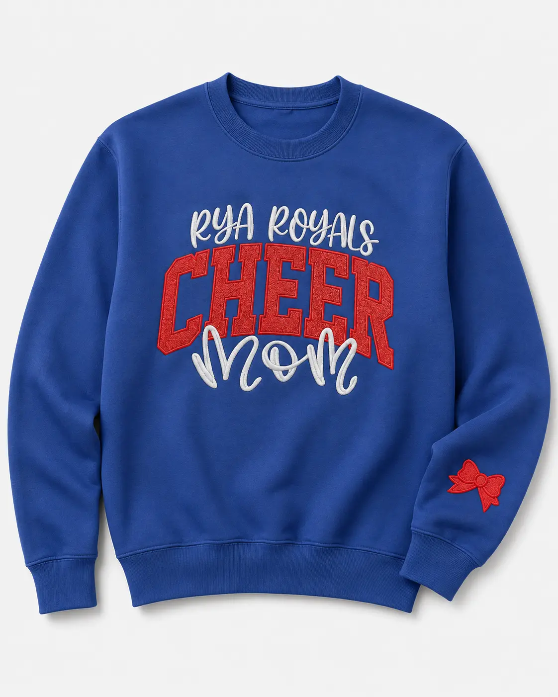 Cheer Mom Sweatshirt, Varsity Cheerleading Crewneck, School Spirit Game Day Pullover, Cozy Unisex Sweatshirt, Cheer Mom Gift
