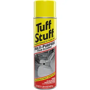 Tuff Stuff Multi-Purpose Foam Cleaner Spray 22 oz – Car Interior & Upholstery Cleaner