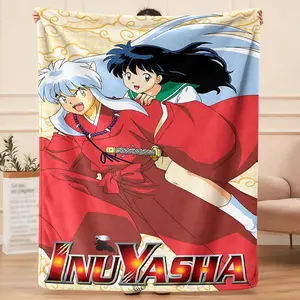 Inuyasha theme blankets, decorative blankets, travel blankets, blankets, air conditioning blankets, holiday gifts, suitable for gift giving.