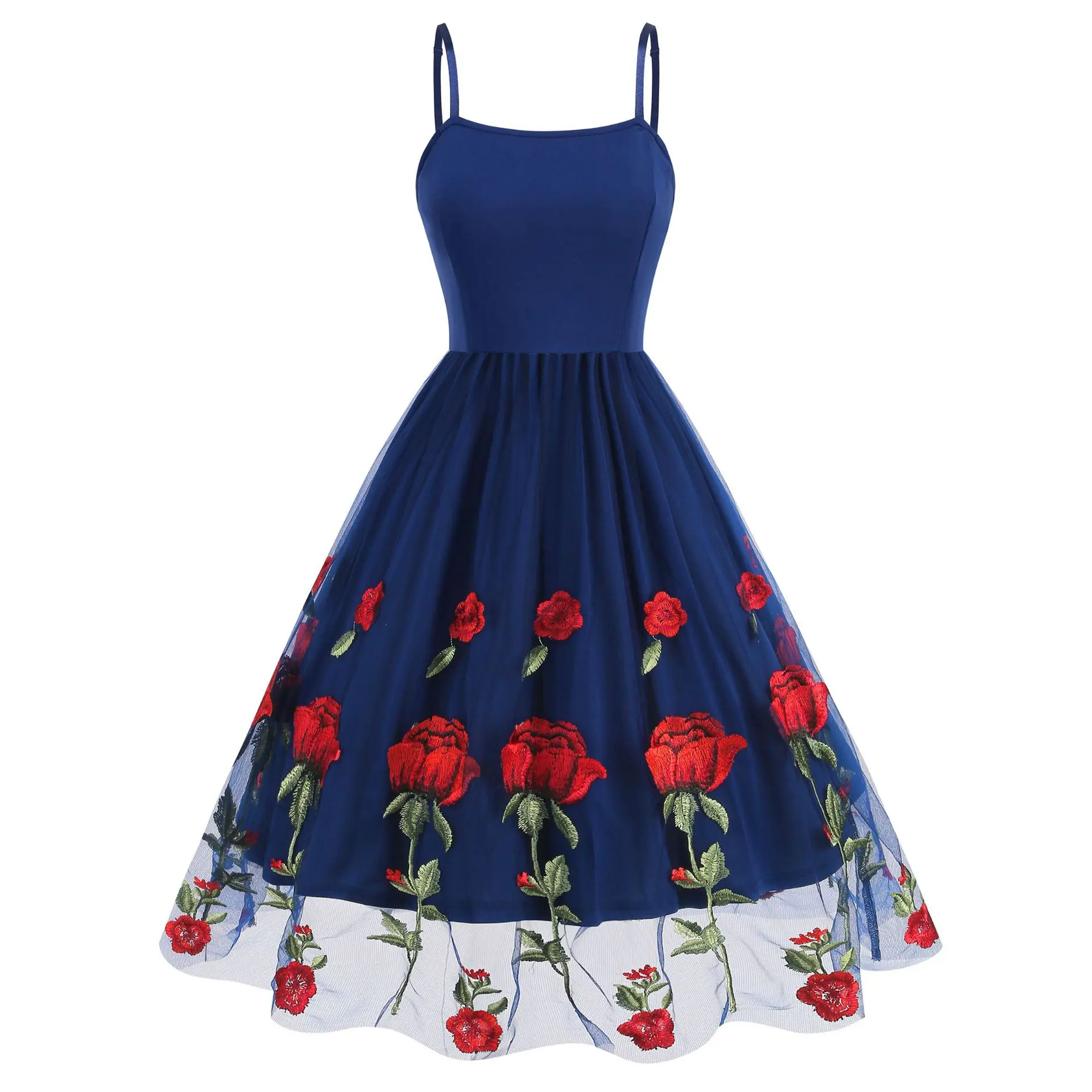 blue background rose