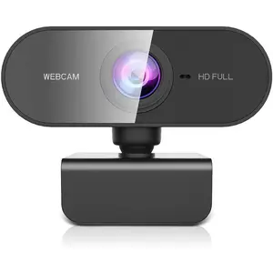 Webcam with Microphone&1080P HD Web Cam,Stand for PC/MAC/Laptop/Desktop, Wide Angle Web Cameras for YouTube,Skype,Zoom,Xbox One,Video Calling,Studying and PS4