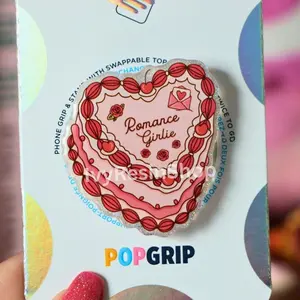 Romance Girlie Cake Kindle Grip: Handmade Resin Acrylic Phone Grip