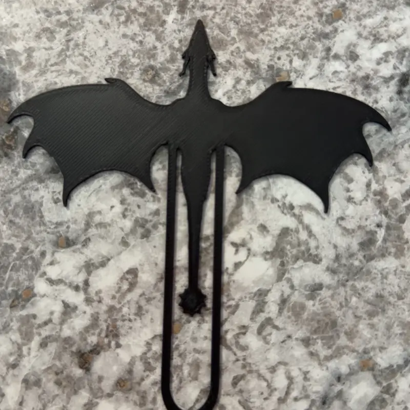 Fourth Wing 3D Printed Bookmark