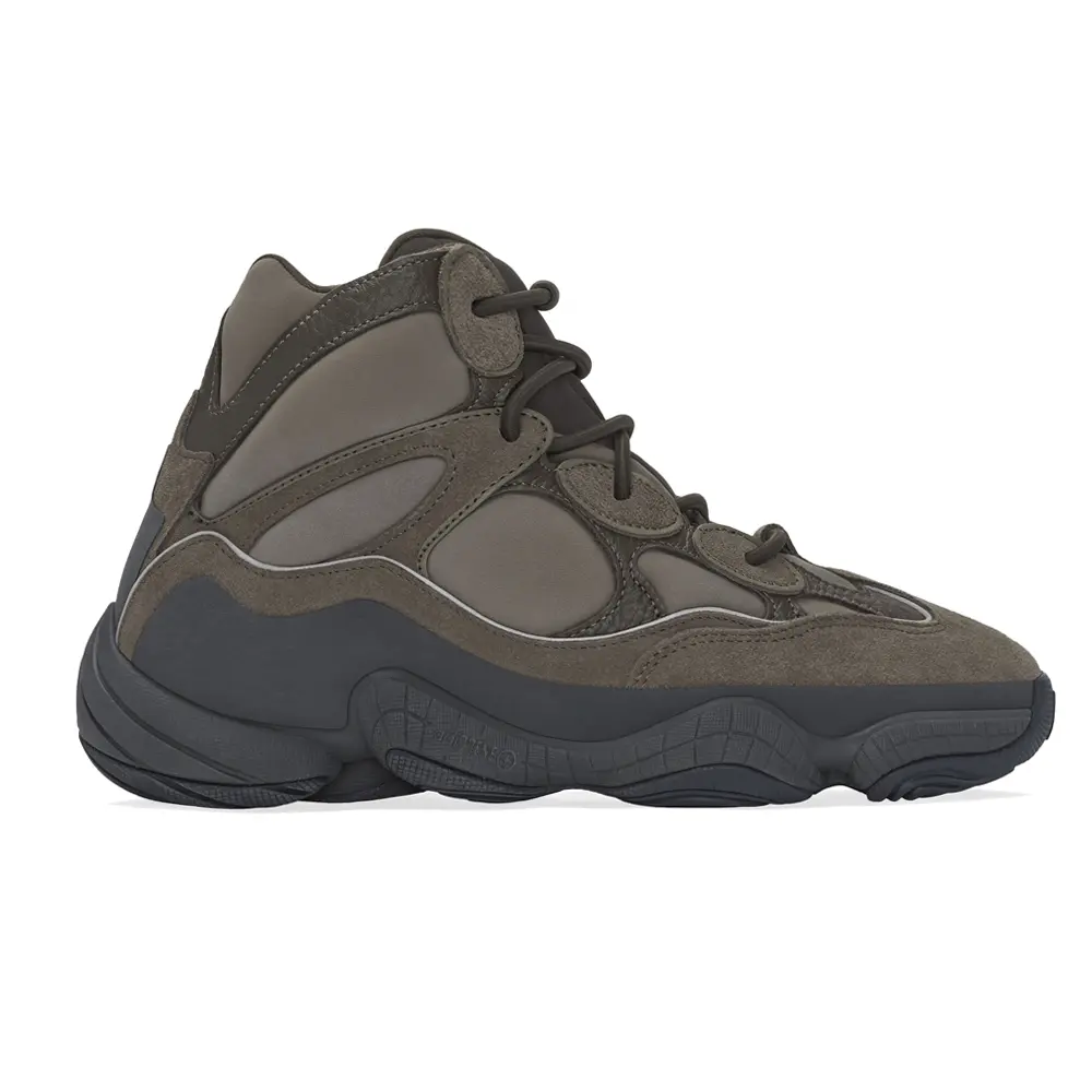 adidas Mens Yeezy 500 High Sneakers Shoes Casual - Brown