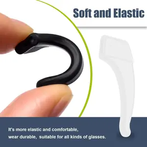 5 Pack Eyeglasses Ear Grips – Anti-Slip Silicone Glasses Hooks for Secure & Comfortable Fit