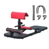 SEANLEECORE Hip Thrust Machine - Adjustable Steel Frame Multifunctional Fitness Equipment, Strength Training Gear for Portable Home Gym, At-Home Setup with Padded Seat, Cushioned Footrest Bar, Adjustable Resistance, Mobility Wheels, Resistance Bands