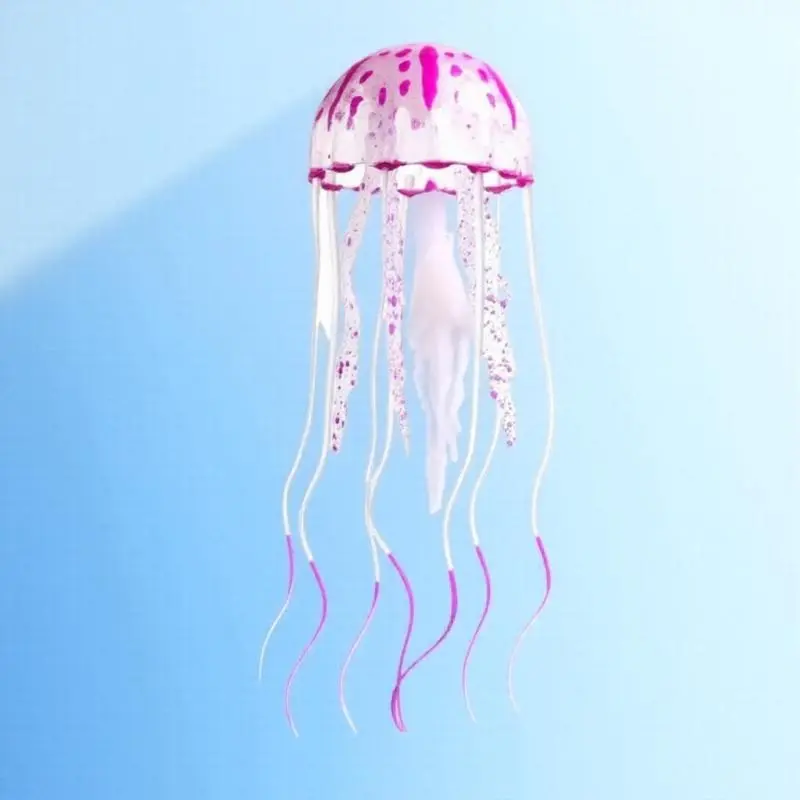 Jellyfish Design Night Light, Simulation Swimming Luminous Jellyfish Light, Outdoor Lights Waterproof Night Light for Home Garden Party Decoration