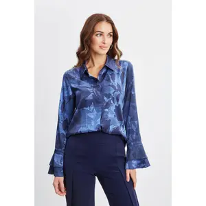 Silk Satin Night Shadow Shirt