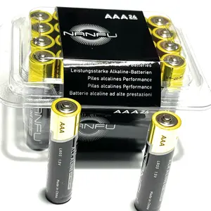Lot of Nanfu AA24+AAA24 1.5V Alkaline Batteries