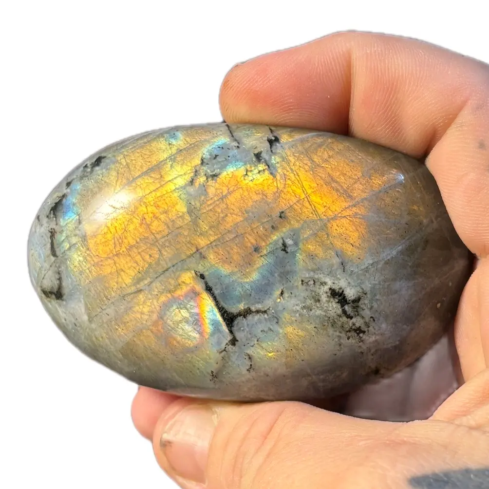 Labradorite Healing Crystal Super Flash!