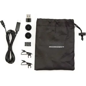 LavMicro-U USB C Lavalier Microphone for  15, iPad, Android, Omnidirectional Condenser Lapel Mic for Vlogging, Interviews, YouTube,