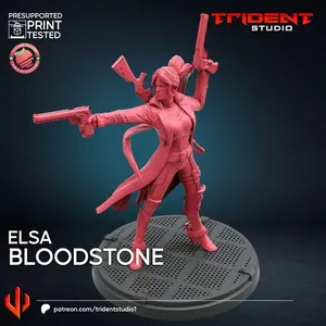 Elsa Bloodstone - Marvel: Crisis Protocol Proxy | Trident Studios
