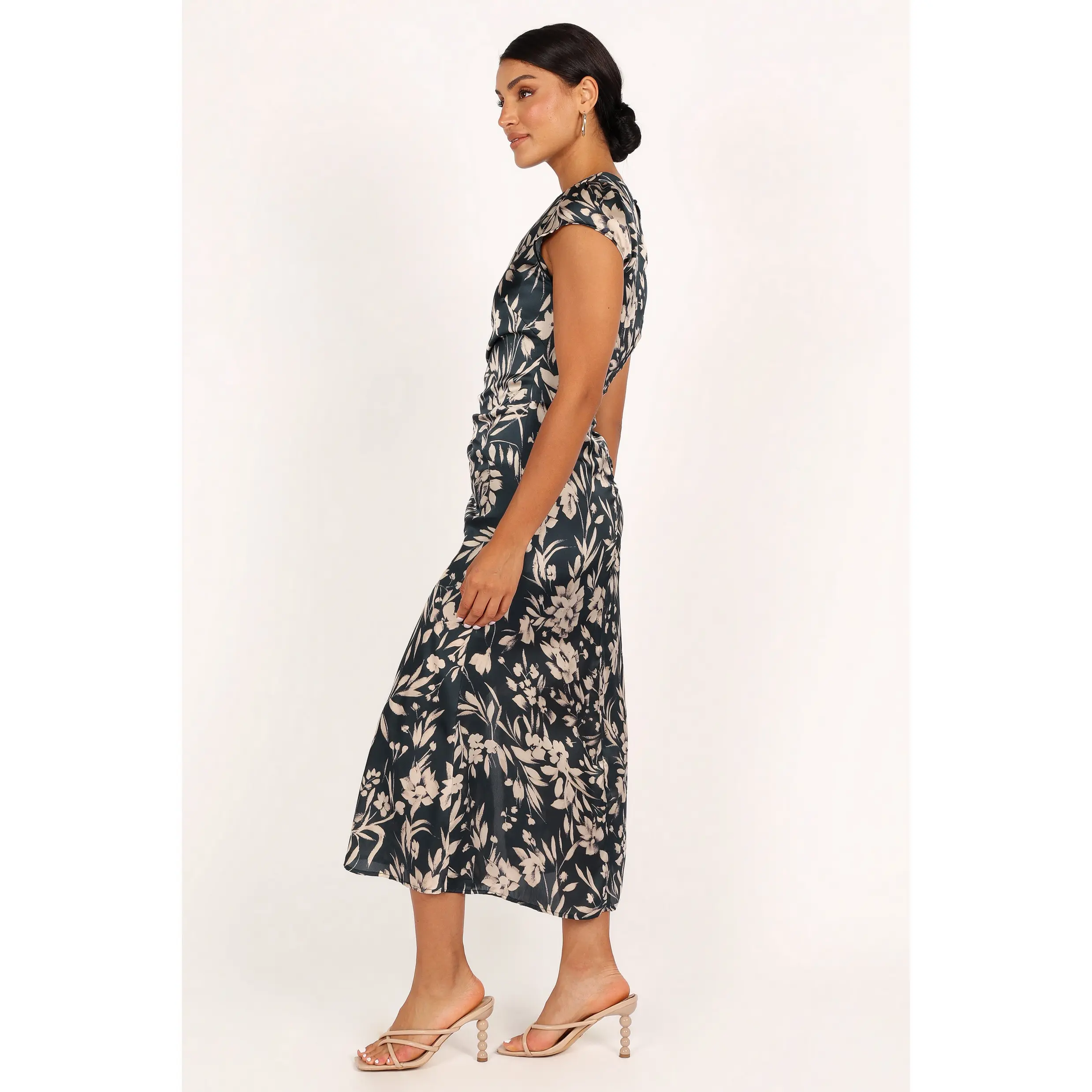 knee length dresses for ladies Elsie Floral Midi Dress main image 0