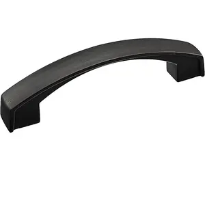 Richelieu Hardware BP825296BORB Boisbriand 3 3/4-Inch Brushed Oil-Rubbed Bronze Transitional Cabinet and Drawer Pull Handle for Kitchen, Bathroom, and Furniture Richelieu Hardware