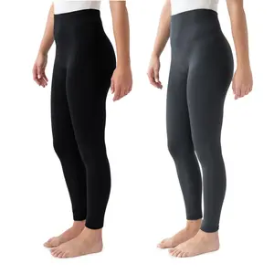 Women's 2-Pair Fleece Lined Leggings