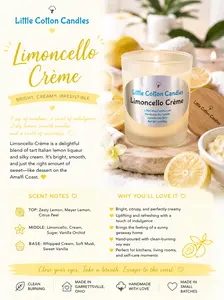 Limoncello Creme Soy Candle