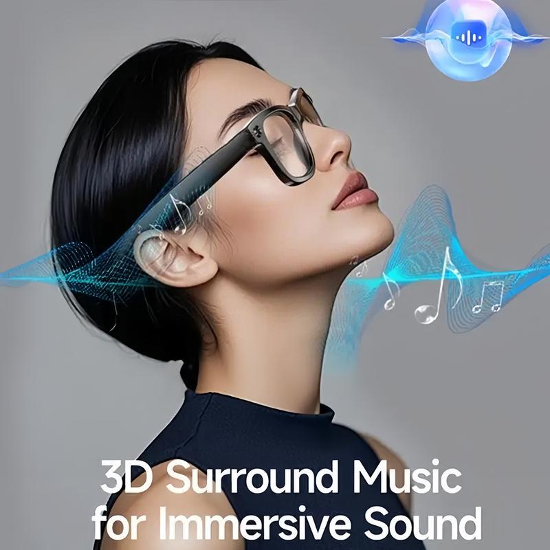 Smart AI Camera Glasses with 8MP Photochromic Lenses ,Button Touch Adjustment for Travel Outdoor Adventures Hands-Free Photography 160+Languages Real-Time Translation Bluetooth Wireless Wearable Video Recording UV Protection